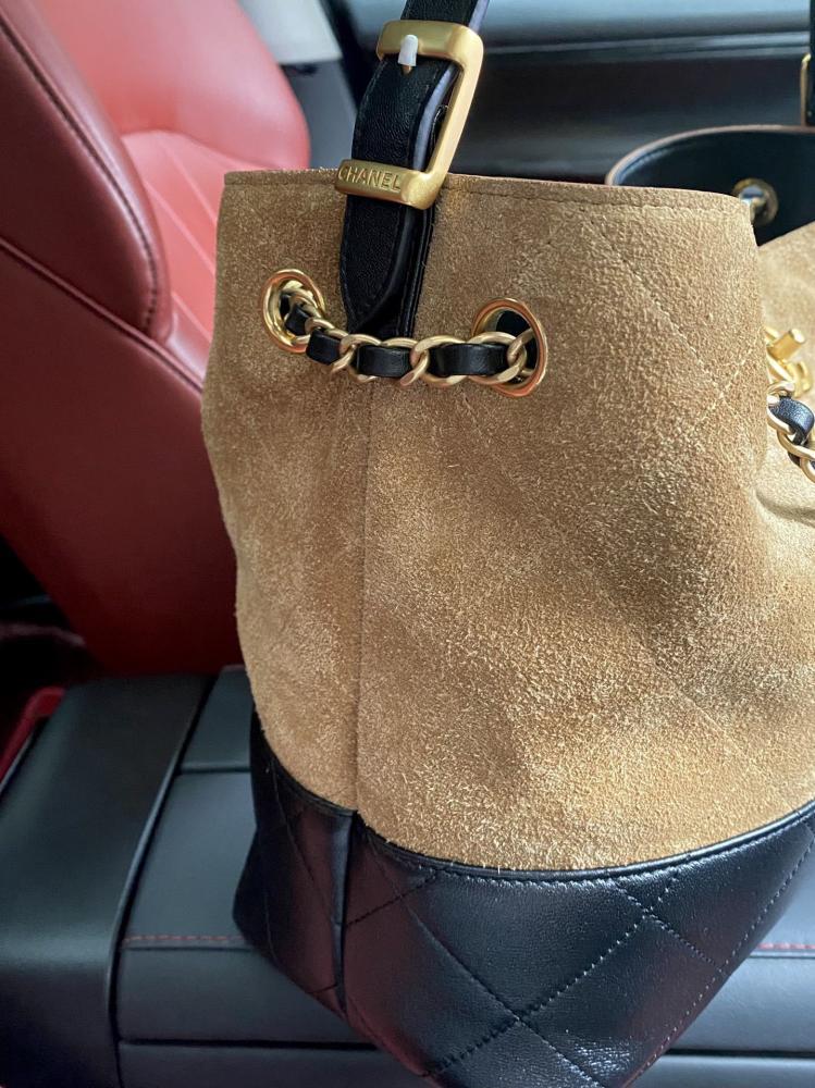 Calfskin Bucket Bag Style 2101982830