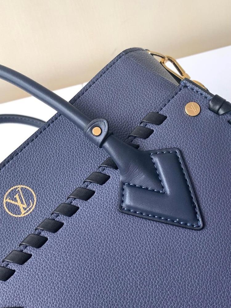 Stylish Woven Leather Shoulder Bag 30.5x24.5x14cm
