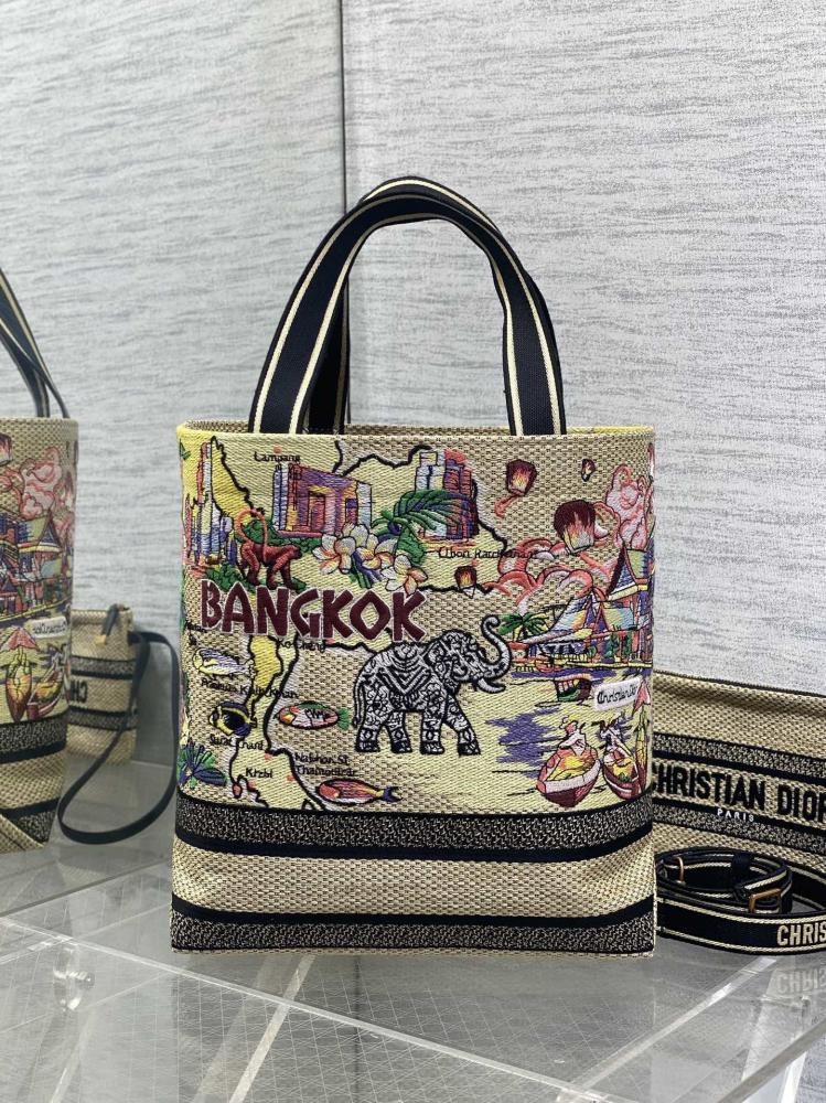Embroidered Top Handle Bag Style 1107895123