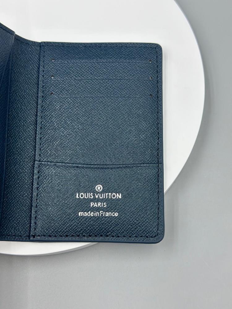 Modern Silver Monogram Wallet