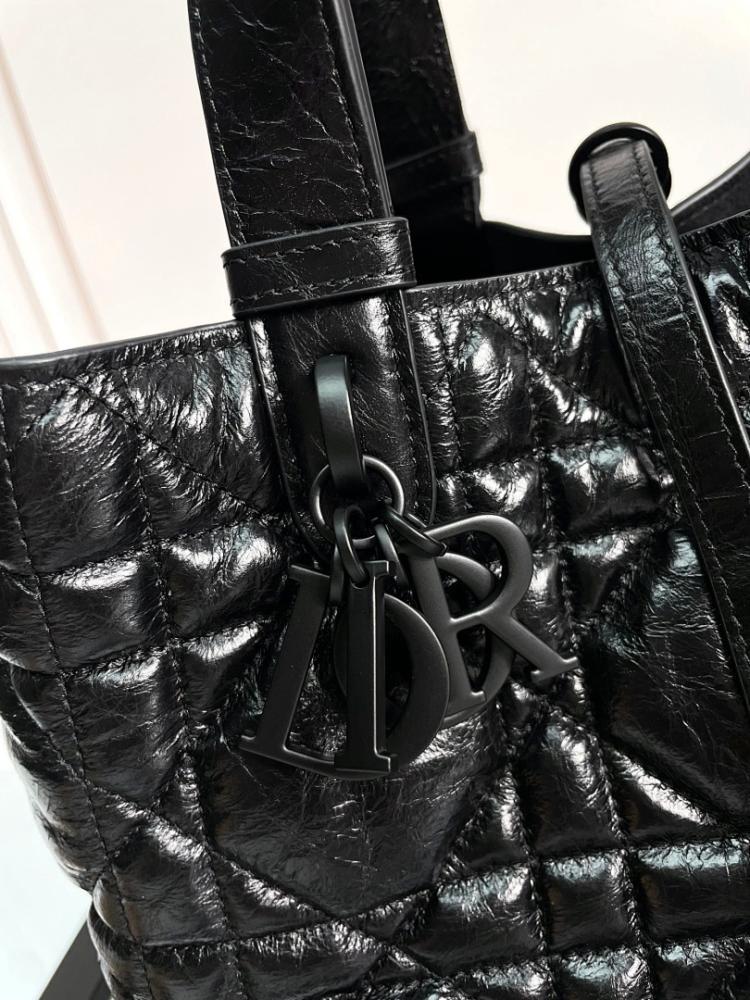Italian-Inspired Luxury Black Calfskin Crossbody Bag 28.5x21.5x19cm