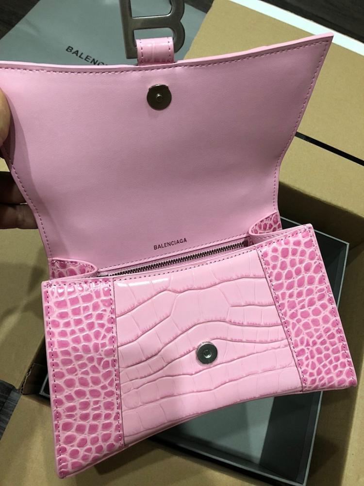 Luxury Refined Leather Top Handle Bag 23x10x24cm