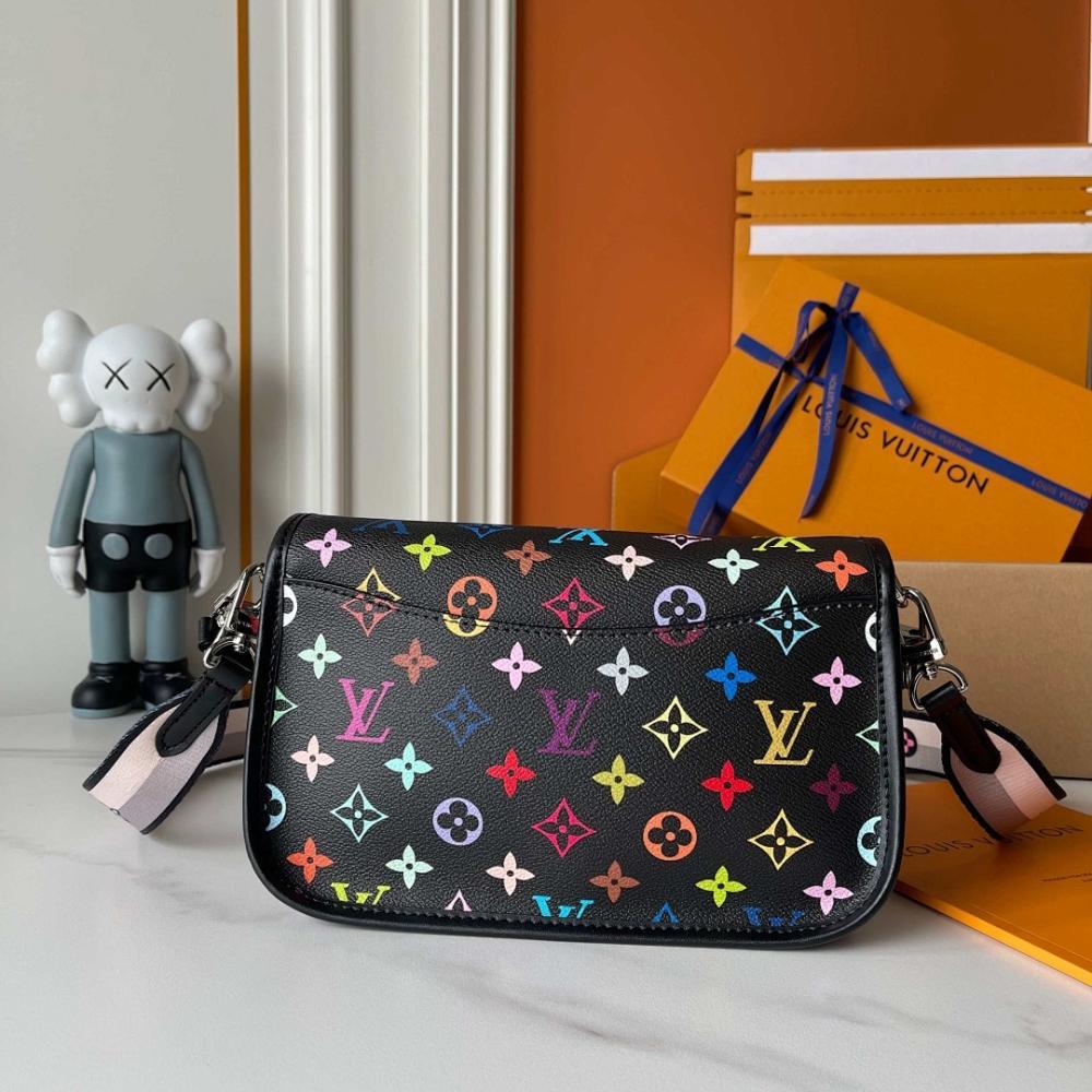 Diane Embroidered Leather Shoulder Bag 25x15x9cm Style 1763783669