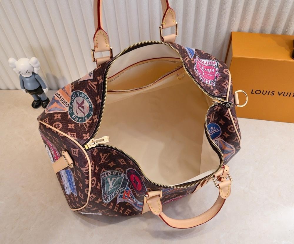 Stylish Refined Leather Crossbody Bag 45x27x20cm