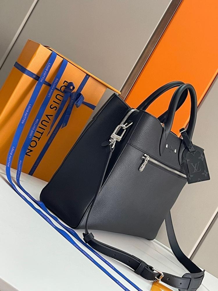 Stylish Refined Leather Shoulder Bag 30x38.5x12cm