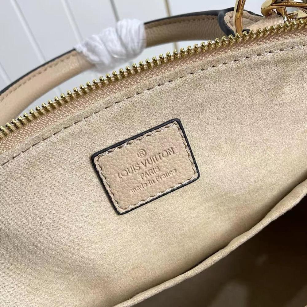 Italian-Inspired Luxury Leather Shoulder Bag Pink 29x18x12.5cm