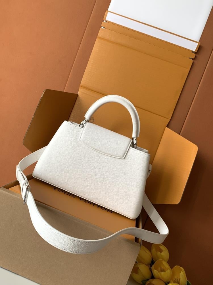 Leather Top Handle Bag Style 627118170