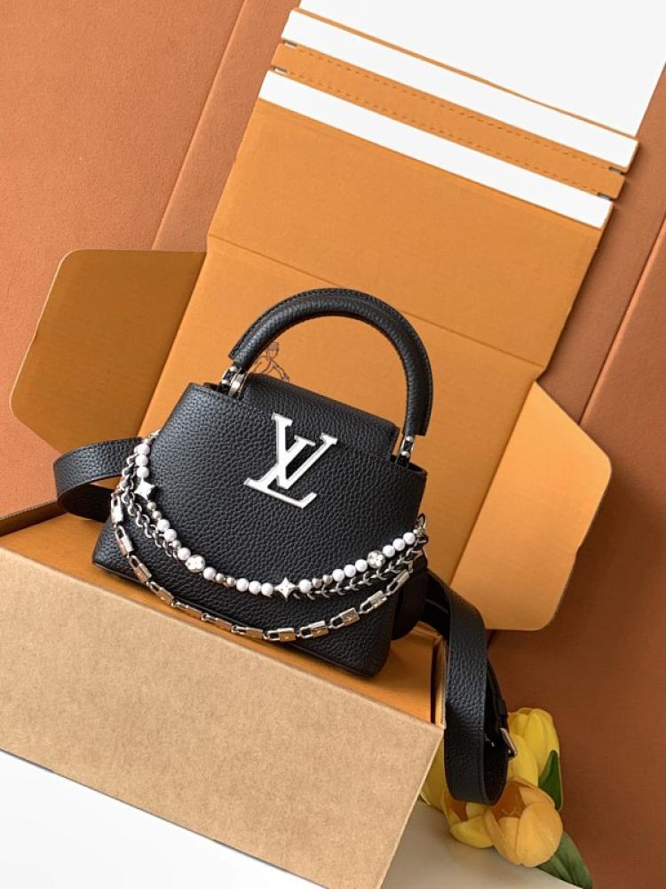 Classic Leather Shoulder Bag Style 1329350770