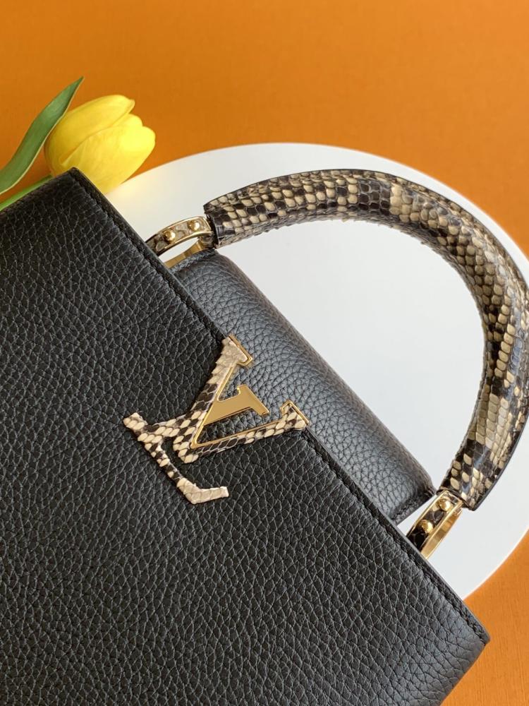 Calfskin Top Handle Bag Style 130075766