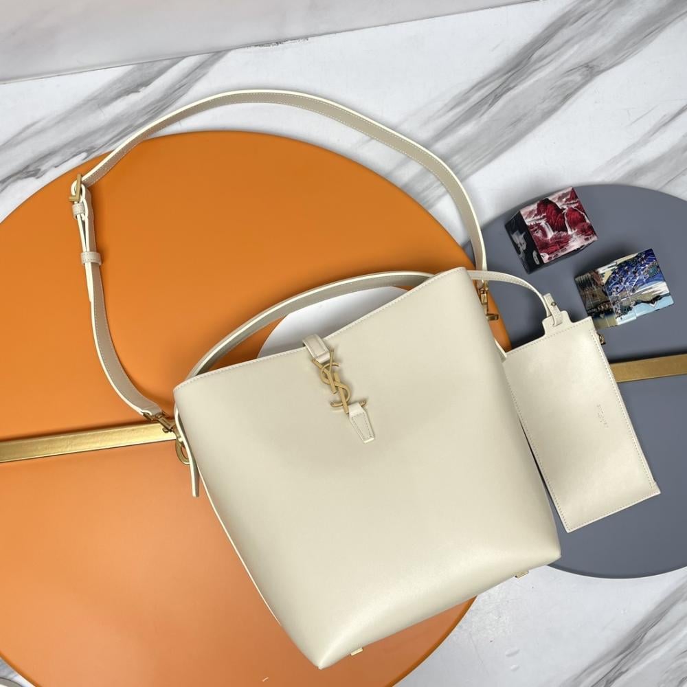 Studded Calfskin Bucket Bag Style 1501554950