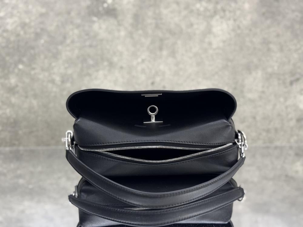 Luxury Leather Top Handle Bag Style 713360705