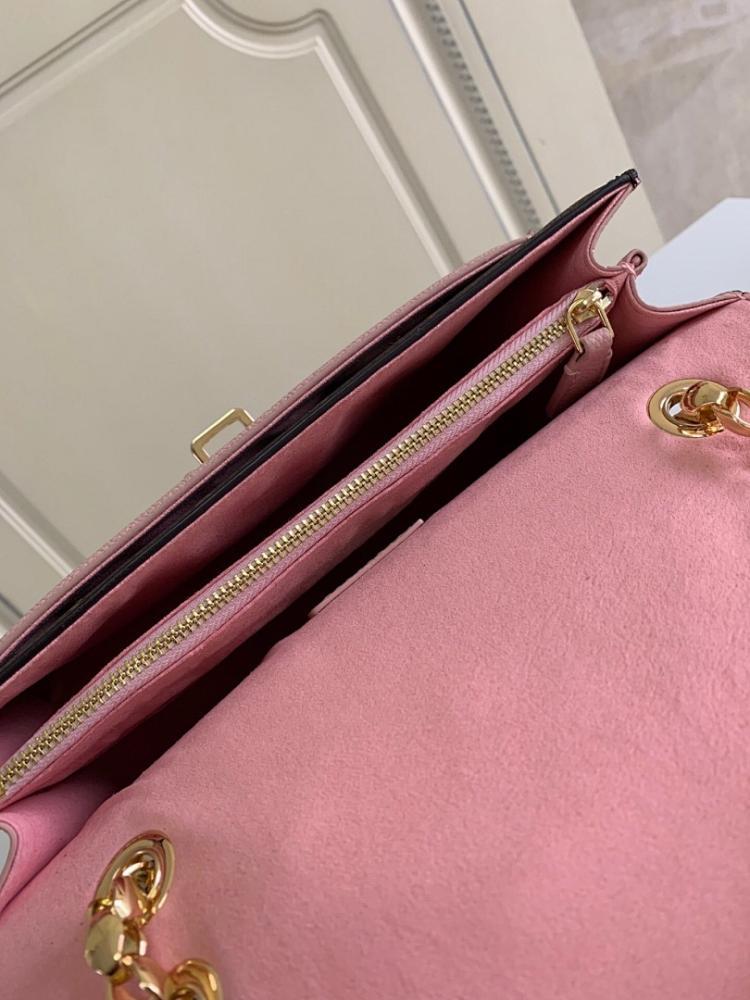 Stylish Calfskin Top Handle Bag 27x17x10cm