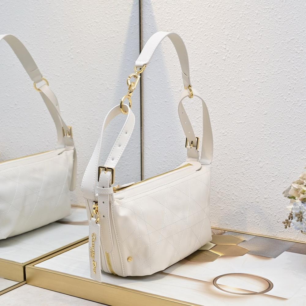 Modern Luxury Calfskin Shoulder Bag