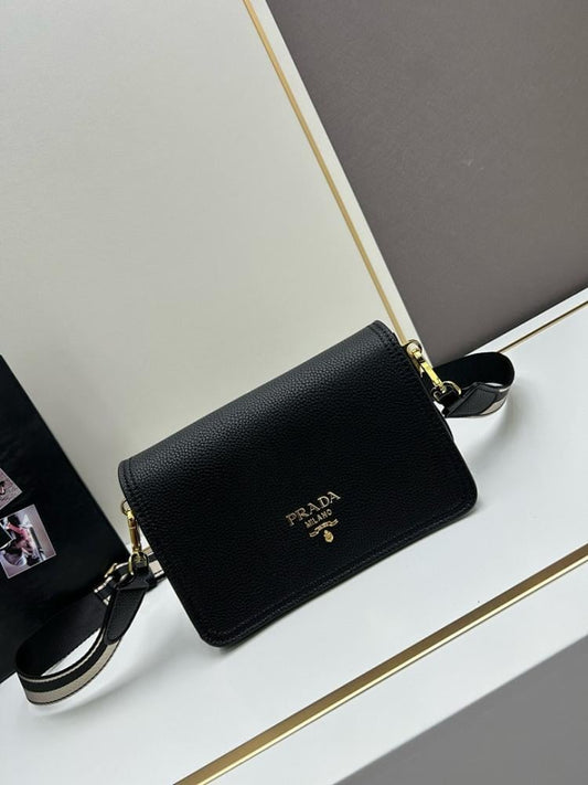 Modern Leather Shoulder Bag 22x14x8cm