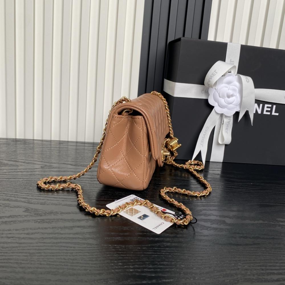 Gold Top Handle Bag Style 983543331