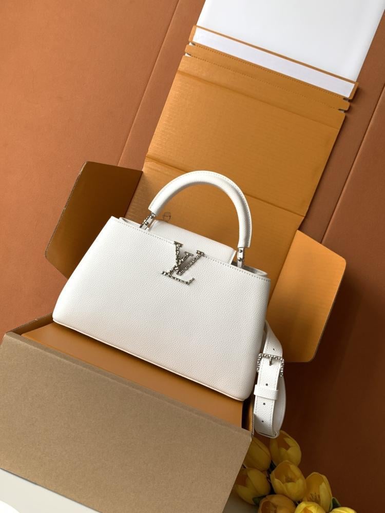 Leather Top Handle Bag Style 627118170