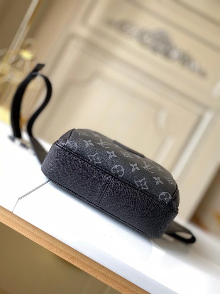 Stylish Refined Canvas Top Handle Bag 21x17x5cm