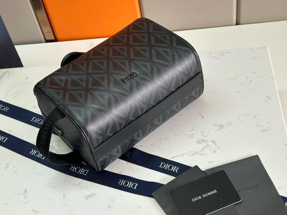 Elegant Leather Top Handle Bag 21.5x12.5x10.5cm