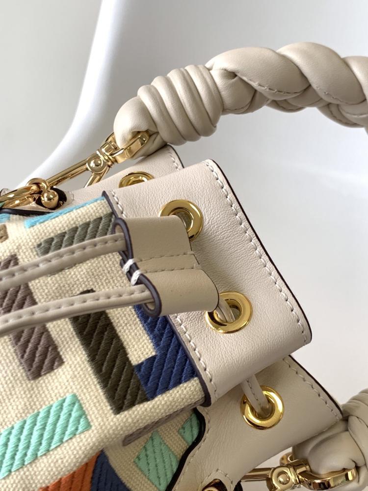 Embroidered Bucket Bag Style 1300323544