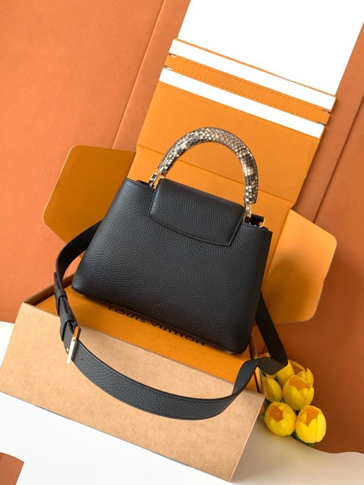 Calfskin Top Handle Bag Style 130075766