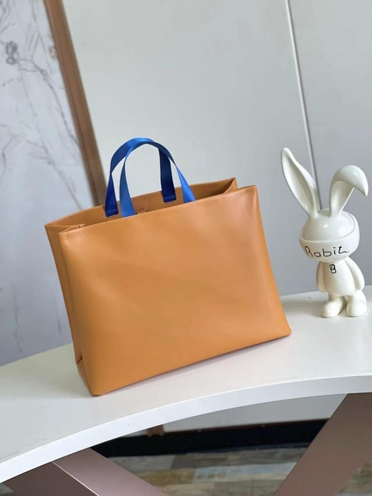 Stylish Leather Tote Bag 40x32x16cm