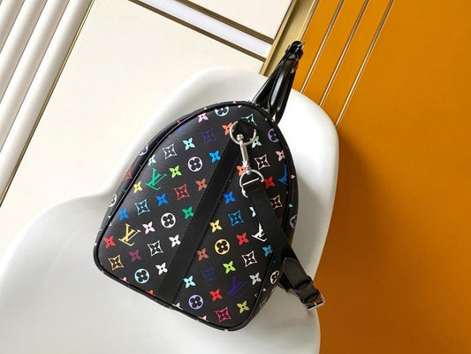 Keepall Monogram Leather Travel Bag 50x29x23cm Style 1566726456