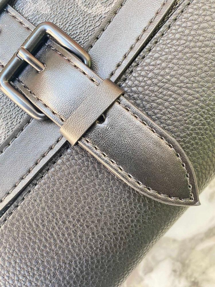 Elegant Leather Shoulder Bag 36x23x11cm