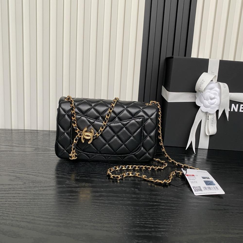 Gold Leather Top Handle Bag Style 733390555