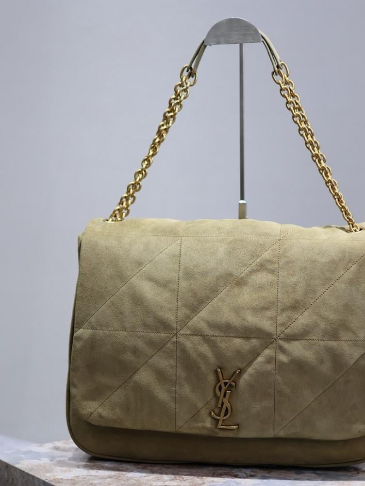 Elegant Refined Leather Tote Bag 43x29x9cm