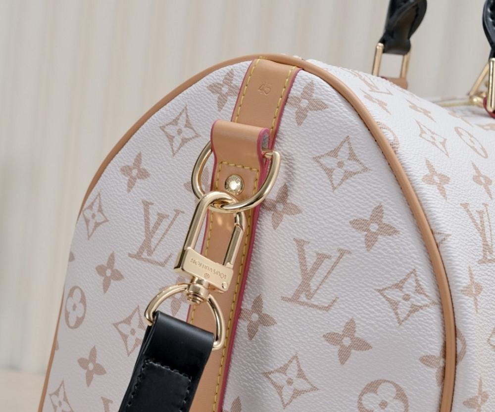 Modern Elegant Leather Top Handle Bag 45x27x20cm
