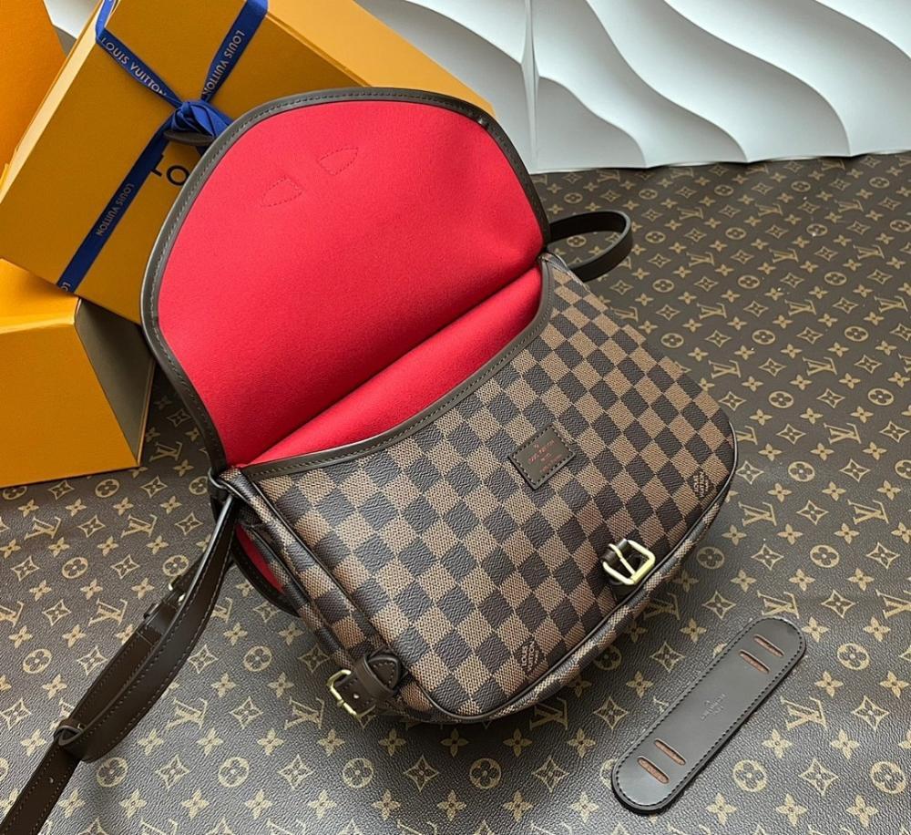Modern Monogram Leather Shoulder Bag 28x20x11cm