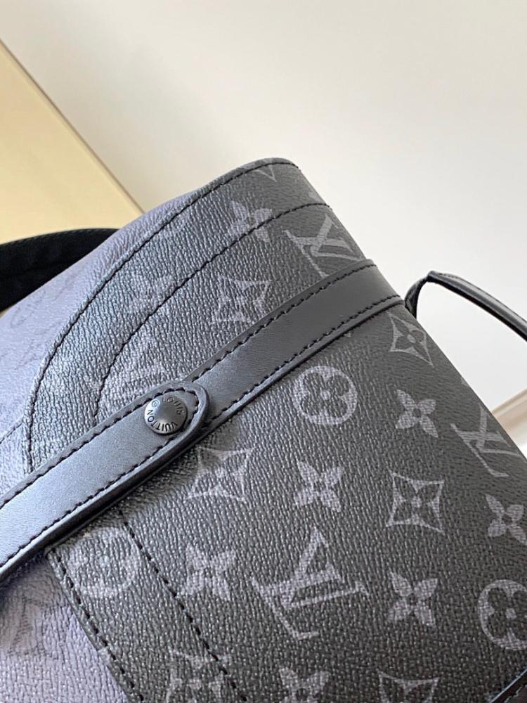 Elegant Black Canvas Backpack