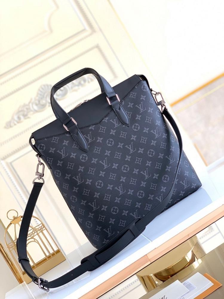 Luxury Silver Canvas Shoulder Bag 33x35x8cm