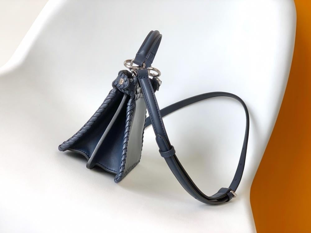 Leather Top Handle Bag Style 593185289