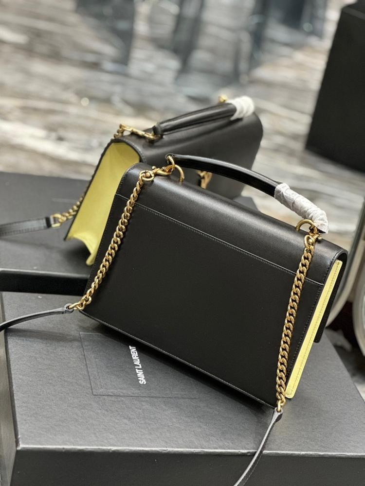 Modern Leather Shoulder Bag 25x18x5cm