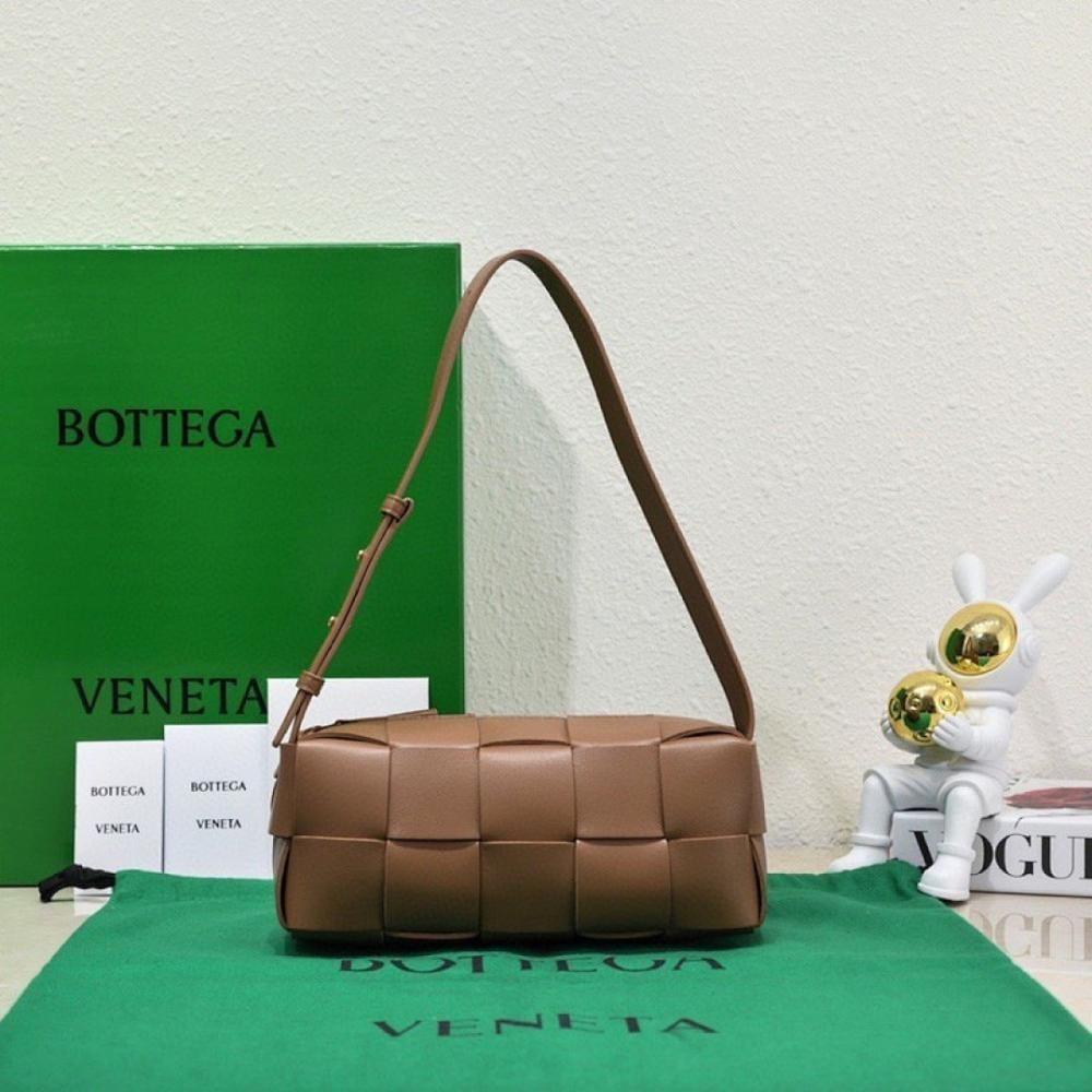 Stylish Woven Leather Top Handle Bag