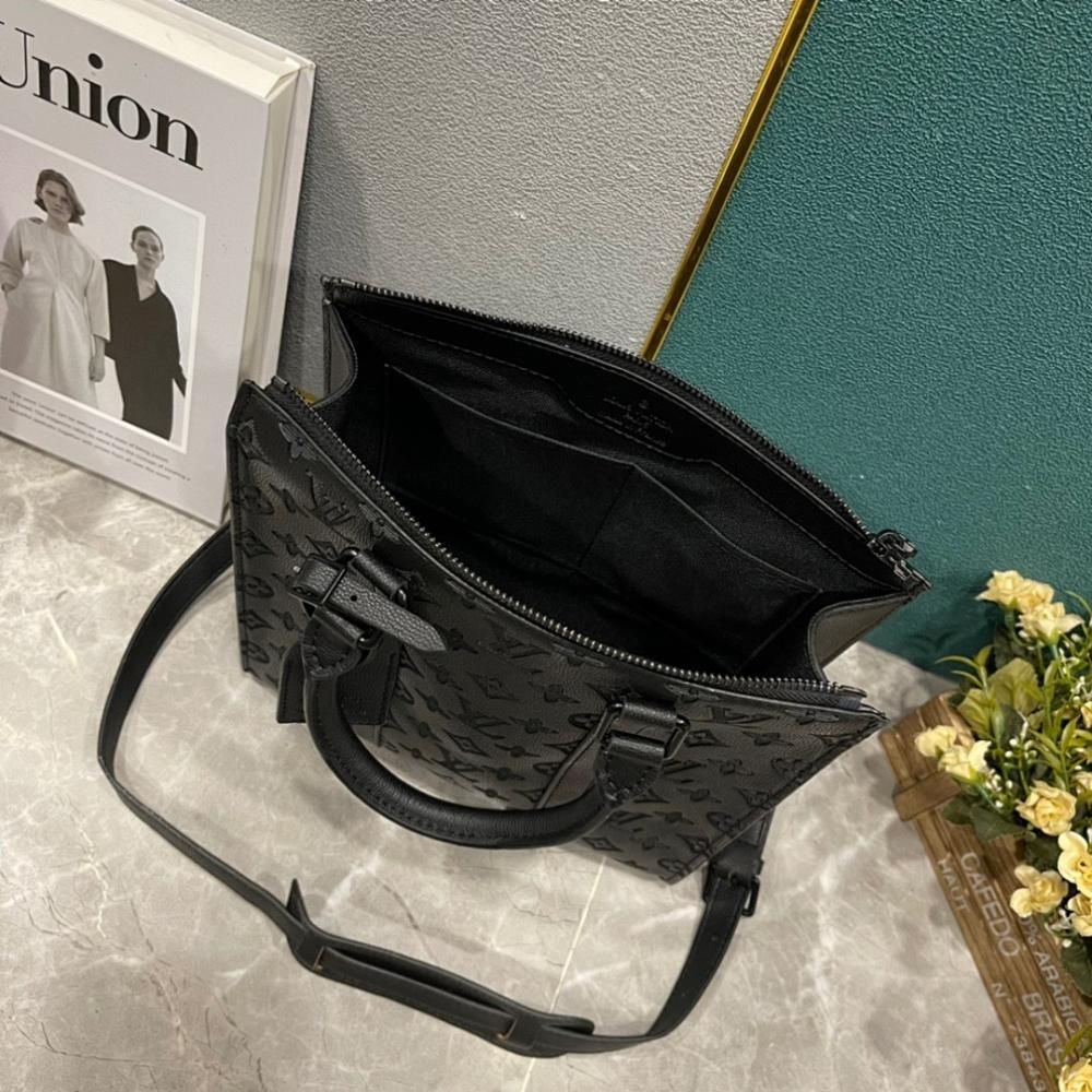 Modern Elegant Leather Crossbody Bag 26x28.5x6cm