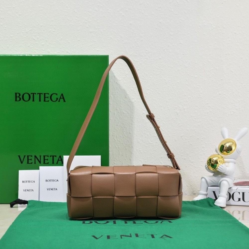 Stylish Woven Leather Top Handle Bag