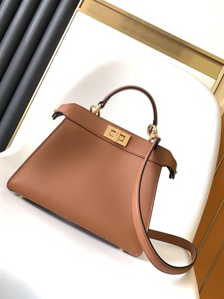 Leather Top Handle Bag Style 139532921
