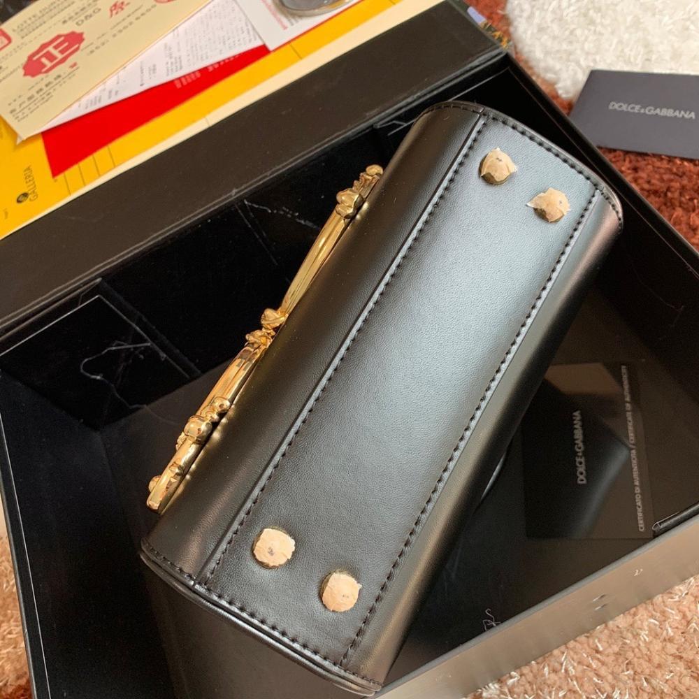 Modern Stylish Leather Top Handle Bag 24x17x9cm