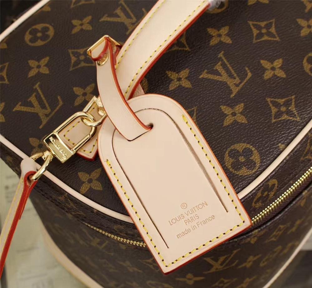 Stylish Refined Gold Monogram Leather Shoulder Bag 32x20x21cm