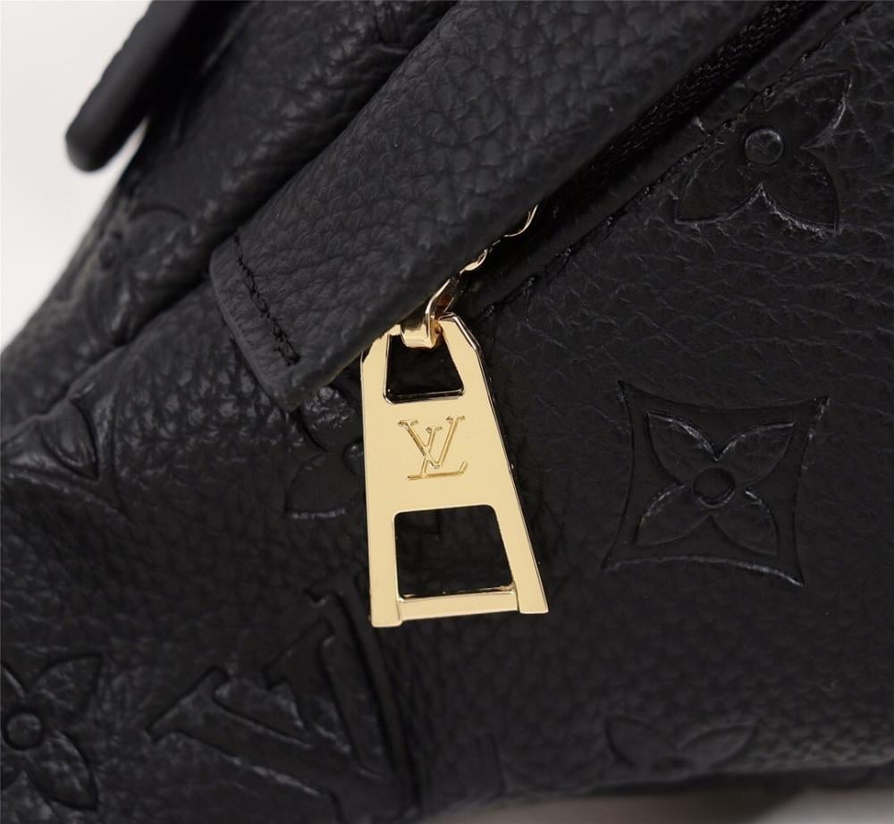 Classic Luxury Monogram Leather Shoulder Bag 23x16x11cm