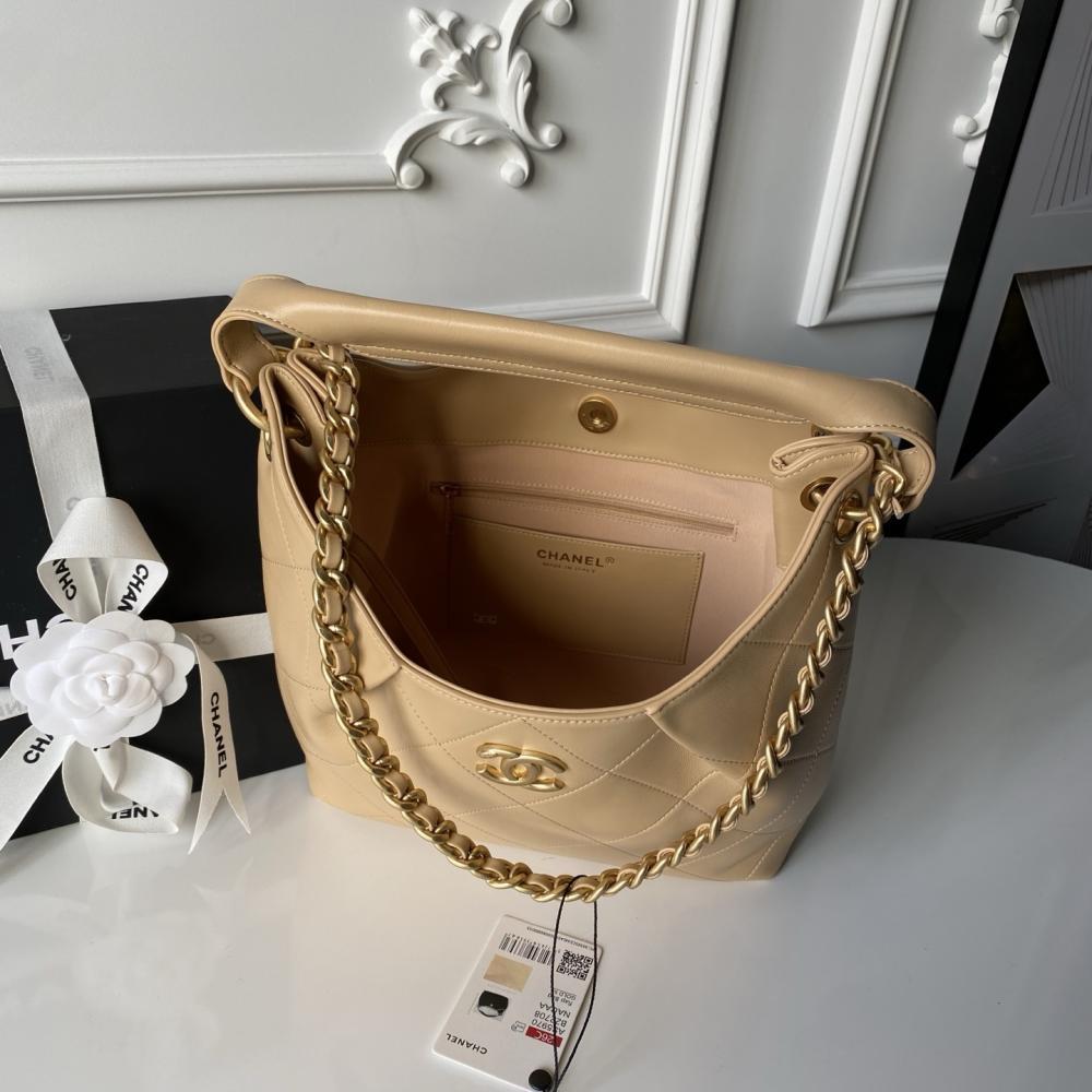Calfskin Hobo Bag Style 734580194