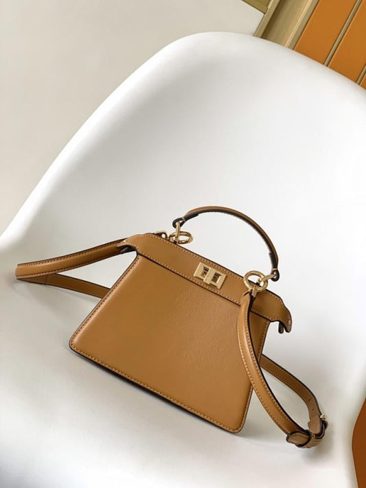Leather Top Handle Bag Style 1967400646