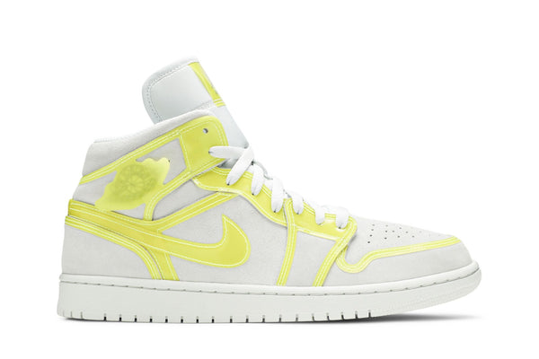 Wmns Air Jordan 1 Mid LX 'Off White Opti Yellow'