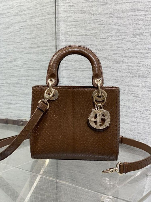 Leather Top Handle Bag Style 731200521