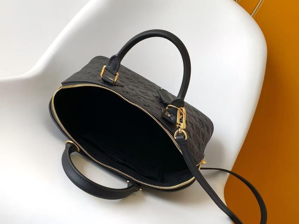 Leather Top Handle Bag