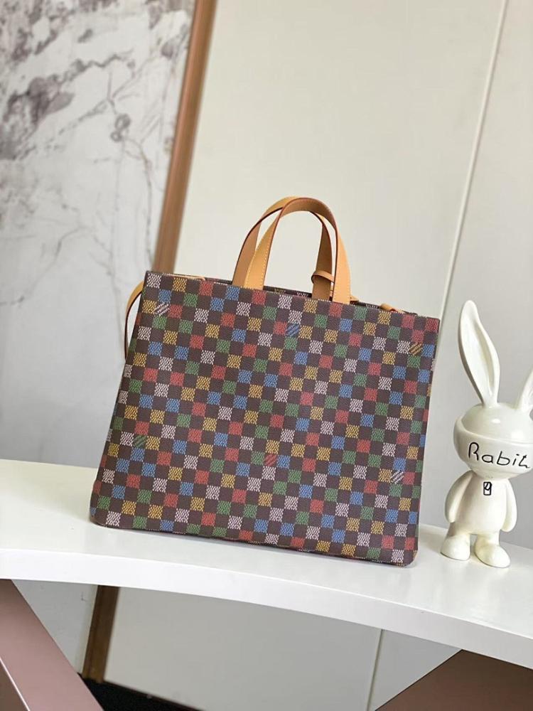 Modern Luxury Canvas Tote Bag 40x32x16cm Style 2100852416