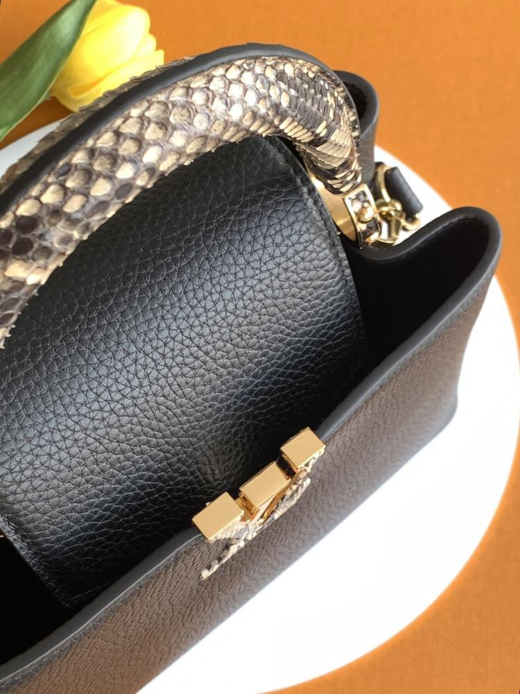 Calfskin Top Handle Bag Style 130075766