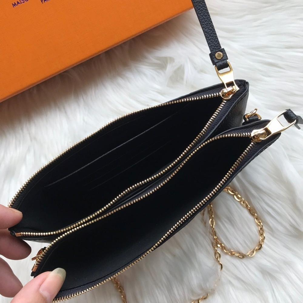 Modern Luxury Leather Shoulder Bag 20x12.5x3cm